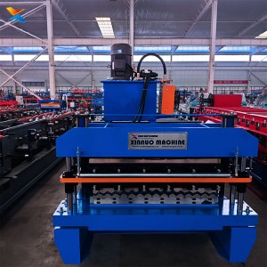 Efficient Double Deck Roll Forming Machine for Construction Materials