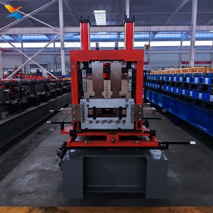 High Speed Automatic C Purlin Roll Forming Machine for Steel Structure