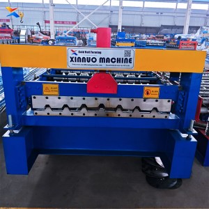 Full Automatic Color Steel Trapezoidal Sheet Forming Machine For Roof Wall