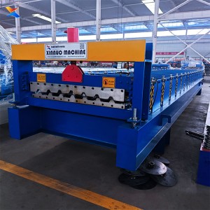 Automatic Cutting Trapezoidal Sheet Metal Forming Machine For Steel Structure