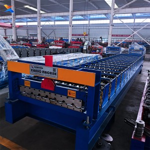 Factory Direct Supply Trapezoidal Roof Panel Roll Forming Machine
