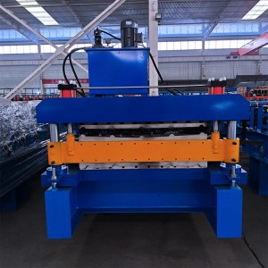 High Speed Double Layer Corrugated Panel Forming Machine for Factory Production