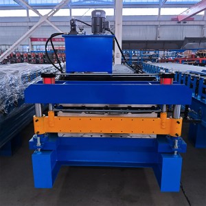Fully Automatic Double Layer Galvanized Sheet Making Machine with Hydraulic System