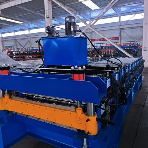 Custom Design Double Layer Metal Sheet Forming Machine for Construction Projects