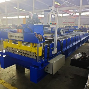 corrugated panel roll forming machine