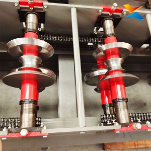 ridge cap roll forming machine