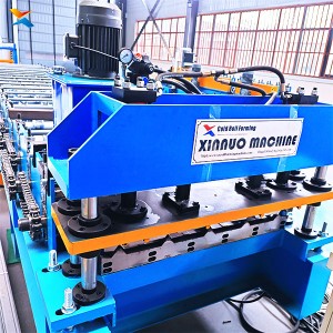 Galvanized Steel Trapezoidal Roof Panel Roll Forming Machine High Speed