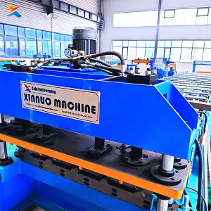 Galvanized Steel Trapezoidal Roof Panel Roll Forming Machine High Speed