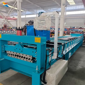 High Precision Arc Color Steel Single Panel Cold Roll Forming Machine