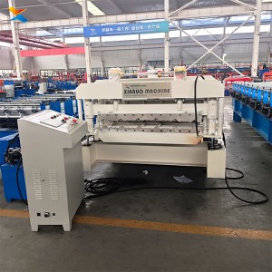 Color Steel Trapezoidal Sheet Roll Forming Machine