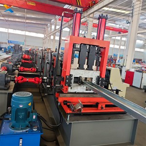Hydraulic C Purlin Roll Forming Machine