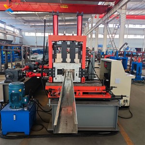 High Speed C Section Steel Purlin Cold Roll Forming Machine