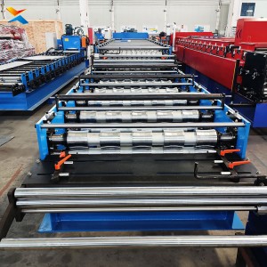 Double Layer Single Panel Roll Forming Machine