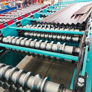 High Speed Corrugated Sheet Making Machine | Metal Roof Tile Roll Forming Machine for Building