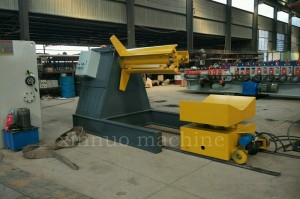 Hydraulic uncoiler