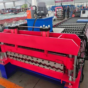 Hydraulic wood veneer bending machine