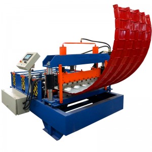 manual sheet metal curving machine tile manufacturing plant tile making machinery