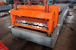 Super Lowest Price Xn long span glazed roof sheet cold roll forming machine