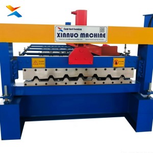 1250mm Feed Width Trapezoidal Sheet Machine for Middle East | Hebei Xinnuo | 14-Year Gold Supplier