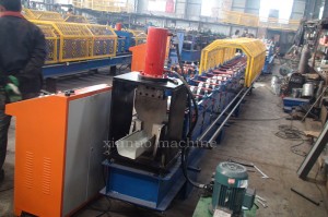 factory Outlets for Automatic Rain Water Steel Downpipe Cold Roll Forming Machine/Water Falling Down Gutter Making Machines