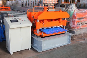 glazed tile roll forming machine