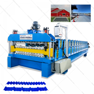 Popular Design for Color Steel Roll Tile Corrugated Sheet Standing Seam Double Layer Roll Forming Machine