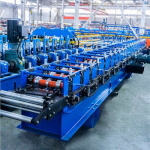 Custom Aluminum Stainless Steel Downpipe Forming Machine for Construction Drainage System