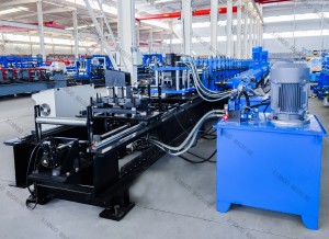 solar photovoltaic support roll forming machine