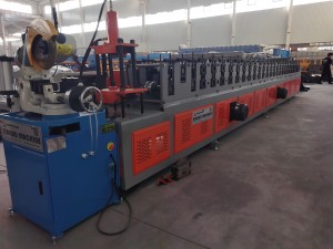 shutter door slide track/guard rail/bottom beam roll forming machine