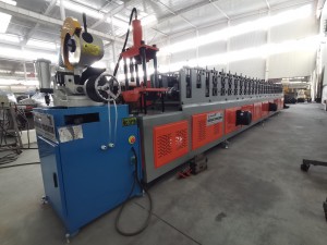 shutter door slide track/guard rail/bottom beam roll forming machine