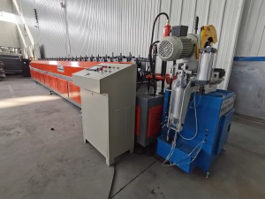 shutter door slide track/guard rail/bottom beam roll forming machine