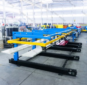 new arrival full automatic CNC roof sheet roll forming machine line