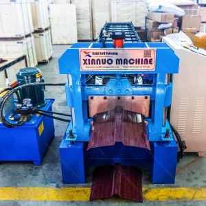 ridge cap roll forming machine