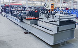 C Z automatic purlin roll forming machine