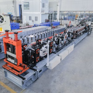 C Z automatic purlin roll forming machine