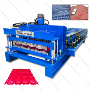 Top Suppliers 1100 Roofing Use Glazed Tile Making Machinery Made in China