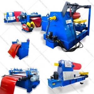 Big discounting Reasonable Price Roll Forming Machine Hydraulic Decoiler Slitting Recoiler Production Line