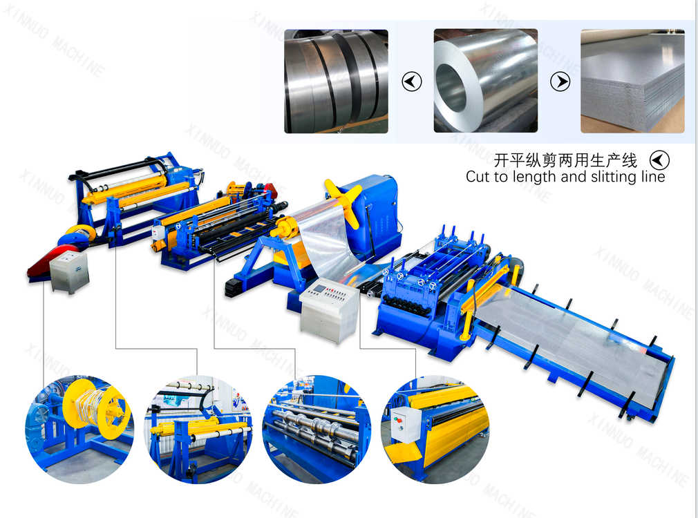 cut to length and slitting line