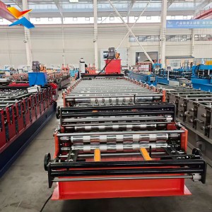 Automatic Double Layer Roll Forming Machine Corrugated and Trapezoidal Roof Sheet Roll Former Factory
