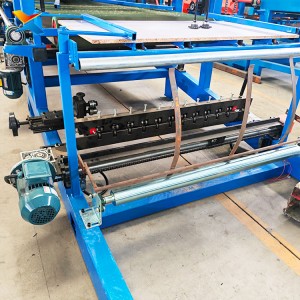 Lap Joint Sandwich Panel Machine for Saudi Arabia Logistics Center | Xinnuo XN-SP | 14 Rows 300H Frame