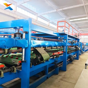 14-Row Sandwich Panel Machine for Middle East | Φ70mm Shaft | 28-Year Factory Hebei Xinnuo 14Y Gold