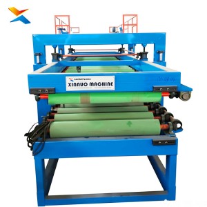 Lap Joint Sandwich Panel Machine for Saudi Arabia Logistics Center | Xinnuo XN-SP | 14 Rows 300H Frame