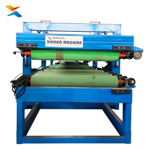 Lap Joint Sandwich Panel Machine for Saudi Arabia Logistics Center | Xinnuo XN-SP | 14 Rows 300H Frame
