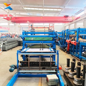 Concealed Cap Sandwich Panel Machine for UAE & Qatar | Xinnuo XN-SP | Hidden Fastener Roof System