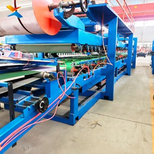 Data Center Insulated Panel Machine for GCC | Hebei Xinnuo | 14-Year Gold Supplier Dual Glue Pumps