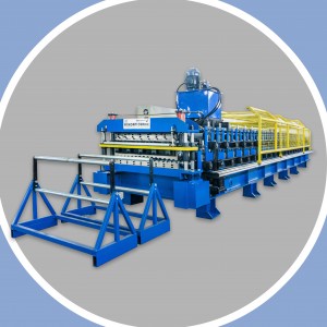new arrival full automatic CNC roof sheet roll forming machine line