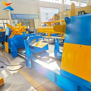 Xinnuo Hydraulic Decoiler Automatic Steel Coil Uncoiler Machine 5T 10T Capacity for Roll Forming Line