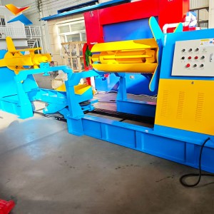 Hydraulic Decoiler Machine Automatic Steel Coil Uncoiler for Roll Forming Line Heavy Duty Decoiler