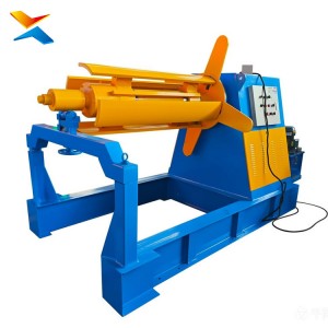 Xinnuo Hydraulic Decoiler Automatic Steel Coil Uncoiler Machine 5T 10T Capacity for Roll Forming Line