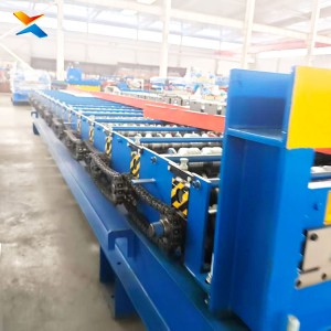1250mm Feed Width Trapezoidal Sheet Machine for Middle East | Hebei Xinnuo | 14-Year Gold Supplier